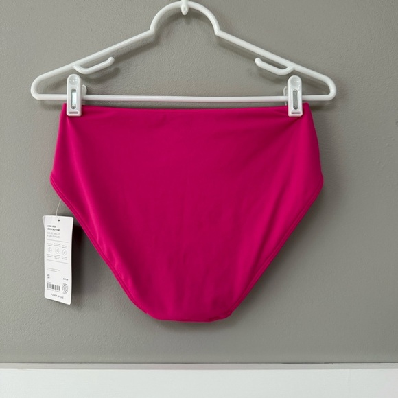 NWT Athleta High Rise Swim Bottom in Pop Pink - Picture 4 of 8